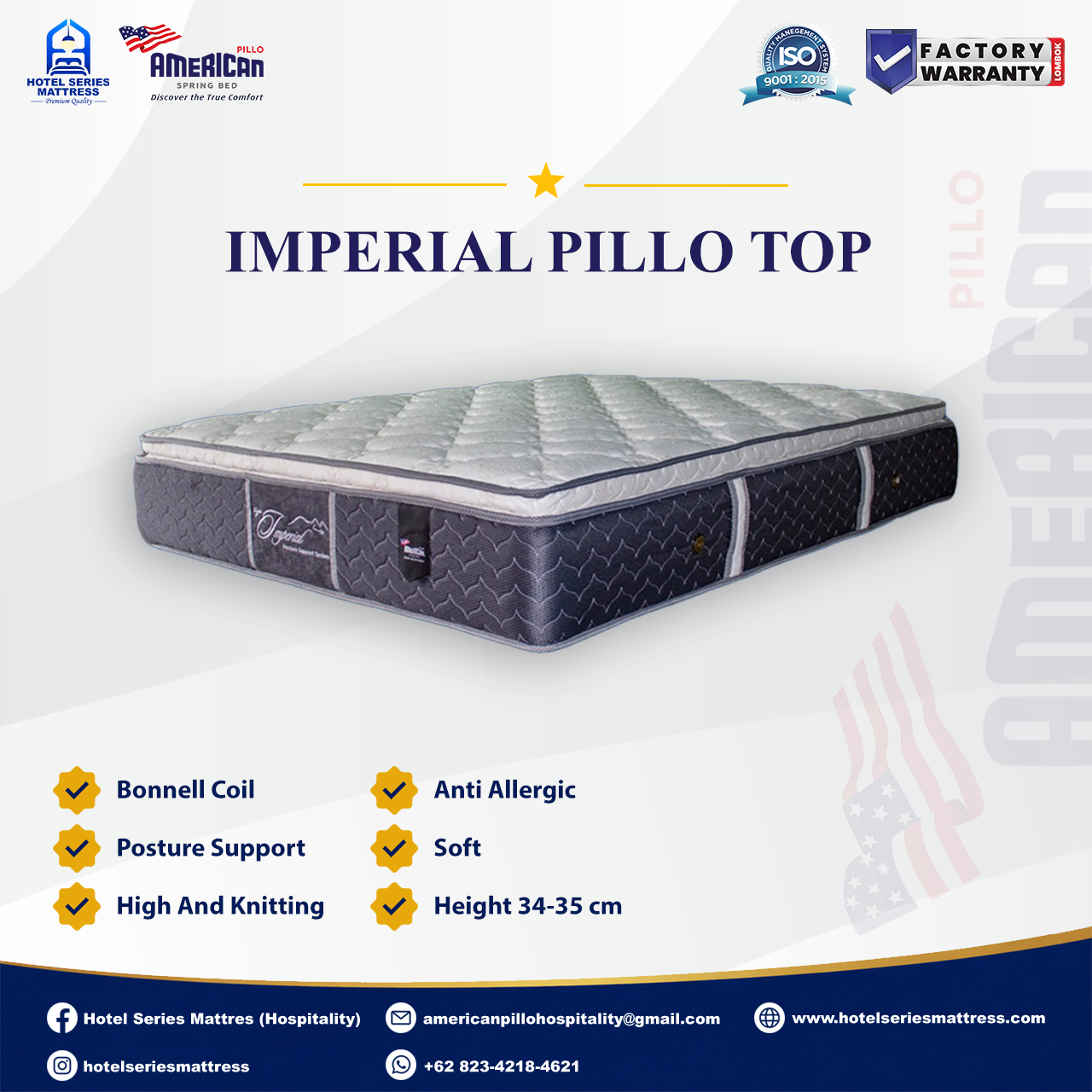 Imperial Pillo Top