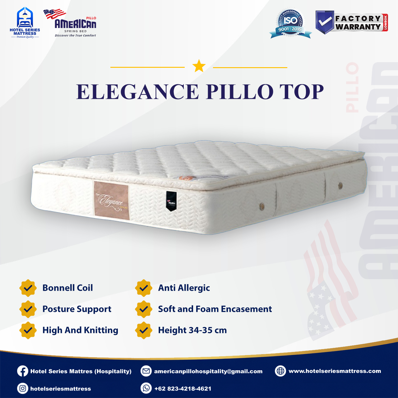 Elegance Pillo Top